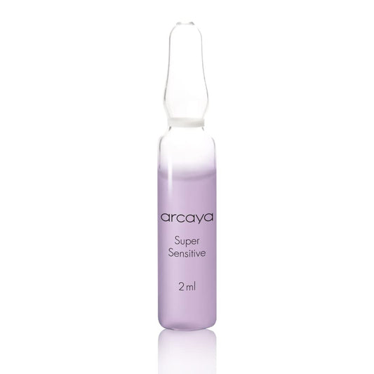 Arcaya Super Sensitive Facial Ampoule | For Soothing Sensitive Irritated Skin 5 Ampoules Of 2Ml | .07 Fl Oz