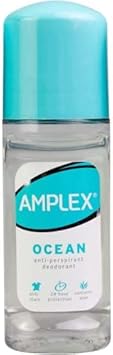 Amplex Ocean Anti-Perspirant Deodorant Roll-On - 12 X 50Ml