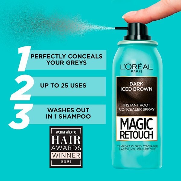 L'Oreal Paris Magic Retouch Dark Iced Brown 75Ml