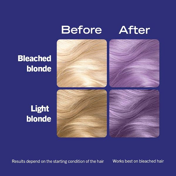 Live Prettypastels Semi-Permanent Purple Hair Dye Lilaccrush