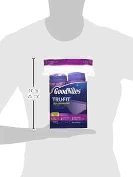 Goodnites Durable Underwear Starter Kit Large/X-Large Girl, 7-Count