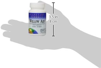 Planetary Herbals Willow Aid Tablets, 30 Count