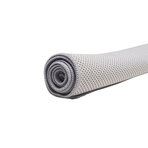 Livingandhome Quick Dry Towel - Light Grey