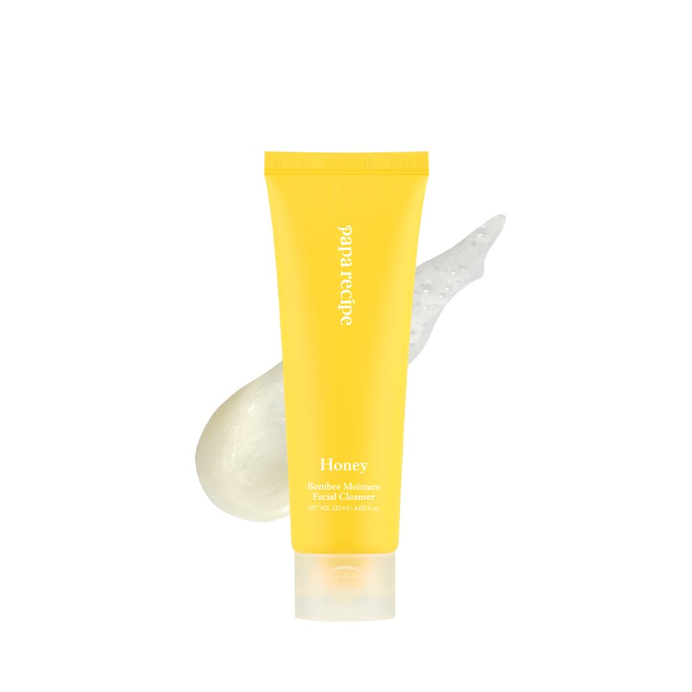 Papa Recipe Bombee Honey Moisture Facial Cleanser - All-In-One Cleanser For Sensitive & Dry Skin