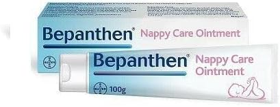 Bepanthen Nappy Care Ointment | Nappy Cream with Provitamin B5 | Suitable for Newborns Skin, 100g