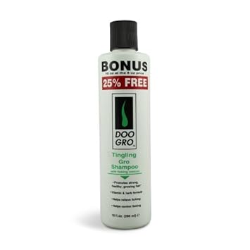 Doo Gro Tingling Gro Shampoo With Flaking Control 300 Ml/10 Fl Oz By Doo Gro : Beauty & Personal Care