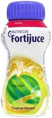 Fortijuce Nutritional Juice Drink Supplement, Tropical Flavour, 200Ml, Pack Of 24 Bottles