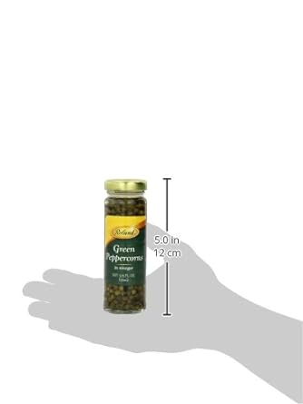 Roland Foods Green Peppercorns in Vinegar, Specialty Imported Food, 3.55 fl oz : Green Peppercorns In Brine : Grocery & Gourmet Food