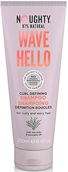 Mm Noughty Wave Hello Curl Defining Set – Shampoo 250Ml, Conditioner 250Ml & Taming Cream 150Ml | Enhances Waves & Curls | Frizz Control | Vegan & Natural Haircare | Hydrating & Nourishing Trio