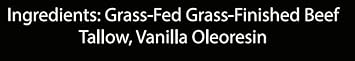 Beef Tallow For Skin – Grass-Fed Tallow Balm, Face & Body Cream, Natural Tallow Lotion For Dry Skin, Anti-Aging, Vanilla Scented (2Oz)