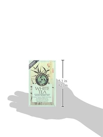Triple Leaf Tea, White Peony, 20 Tea Bags (Pack Of 6)