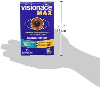 Visionace Max Tablets and Capsules, Vitabiotics, 1 X 28+28S