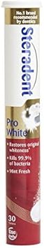 Steradent Pro White Denture Cleanser 30 Tablets By Steradent