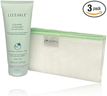Liz Earle Cleanse And Polish 100Ml Tube (With Two Muslin Cloths.)
