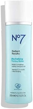 No7 Radiant Results Revitalising Toning Water - 6.7Oz Revitalising