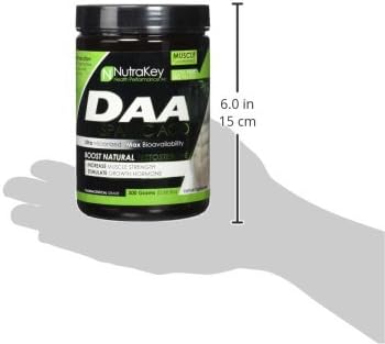 NutraKey D-Aspartic Acid Powder (DAA) 300 Grams : Health & Household