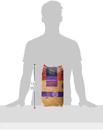 T & L Demerara Sugar 3Kg | Natural & Unrefined | Deliciously Sweet | Brown Sugar | Splash Resistant | Pure Cane Sugar | With Caramel Notes | Prefered By Pastry Chefs