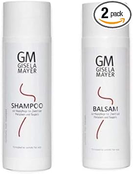 Gisela Mayer Synthetic Hair Care Set, Shampoo 200 Ml And Balm 200 Ml