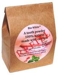 Tooth Powder Peppermint Refill In A Paper Bag 35G By Bio-White