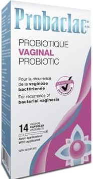 Vaginal Probiotic Bacterial Vaginosis Formula. Reduces The Recurrence of Bacterial vaginosis. Contains 8 Billion Active Cells.Balances Yeast and Bacteria to Maintain Feminine Health (1)