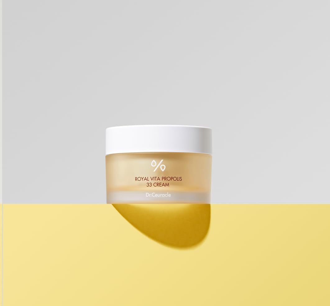 Dr.Ceuracle Royal Vita Propolis 33 Cream (50Ml / 1.69 Fl. Oz.) - Ultimate Glow And Nourish Cream For Radiant Skin, Vitamin, Propolis, Royal Jelly Extract : Beauty & Personal Care