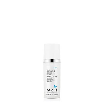 M.A.D Skincare Breakout Control Daily Moisturizer - For Acne Prone Skin 1.7 Oz