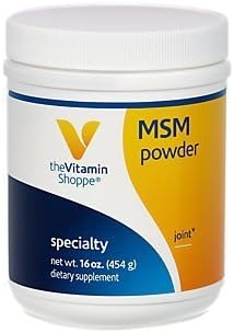 The Vitamin Shoppe MSM Powder 1,000MG (Methylsulfonylmethane), Support