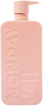 Monday Haircare Smooth Shampoo 800Ml - Cruelty-Free, Sls & Paraben Free - Dermatologically Tested | For Frizzy Hair, With Shea Butter For Hair Nourishment