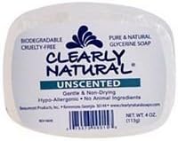 Clearly Natural Clearly Natural Bar Soap, Glycerine 4 Ounce