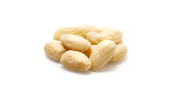 Yupik Whole Blanched California Almonds, 2.2 lb, Skinless, Unsalted, Gluten-Free, Kosher, Raw, Good Source Of Protein, Fiber, Iron & Calcium, Low In Carb