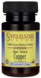 Swanson Albion Chelated Copper 2 Milligrams 60 Capsules : Home & Kitchen