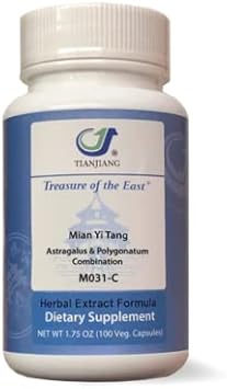 Astragalus And Polygonatum Combination - Mian Yi Tang (Herbal Extract Formula, 100 Capsules)