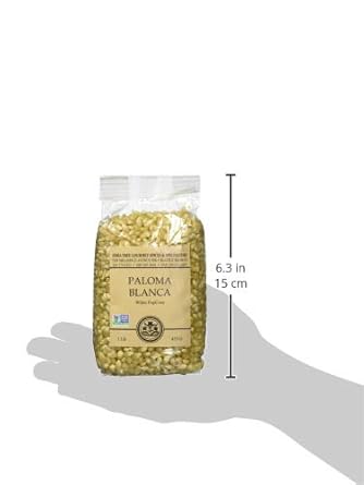 India Tree, Popping Corn Paloma Blanca, 1 Lb