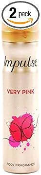 Impulse Body Spray (Body Fragrance Very Pink 2 X 75Ml)