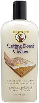 Howard Products CBC012 Cutting Board Cleaner, 12 oz (2) : Health & Household