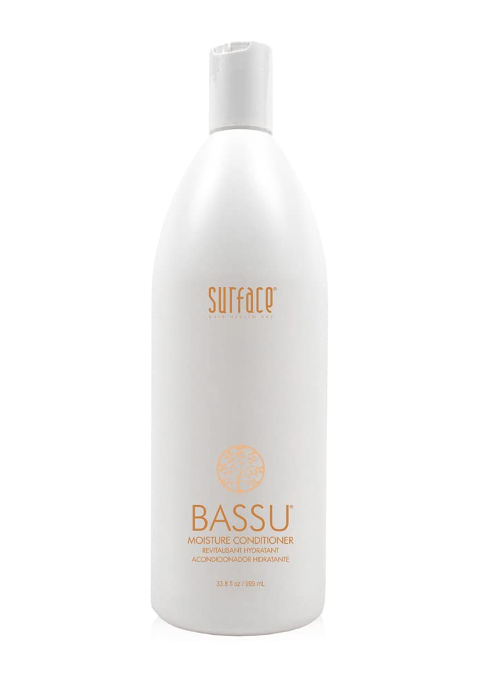 Surface Hair Bassu Moisture Conditioner, Vegan And Paraben Free Conditioning To Add Shine And Moisture, With Moringa And Babassu Oil