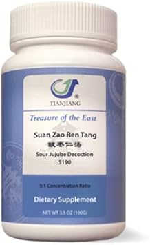 Sour Jujube Decoction - Suan Zao Ren Tang (5:1 Concentrated Herbal Extract Granules, 100G)