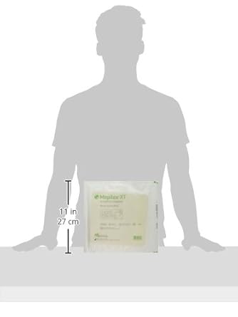 Mepilex 211460 Specialist Foam Silicone Dressing, Non Bordered, 20 Cm X 21 Cm (Pack Of 5)