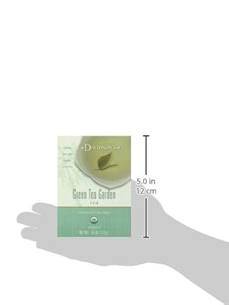 Davidson'S Organics, Green Tea Garden, 8-Count Tea Bags, Pack Of 12