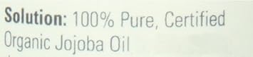 Now Foods Organic Jojoba Oil, 4 Ounce (4 Oz (Pack Of 2))