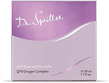 Dr. Spiller Q10 Oxygen Complex 24 Hour Face Cream Energy Supply For Tired & Stressed Skin Wrinkles Smoothing Hyaluronic Acid Q10 Aloe Vera Leaf Juice