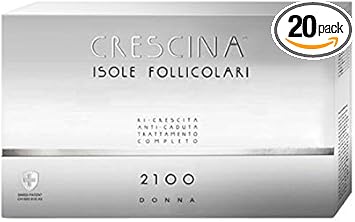Labo Crescina Complete Anti-Hair Loss And Curl Treatment Isolated Hair 2100 Women 10+10 Vial