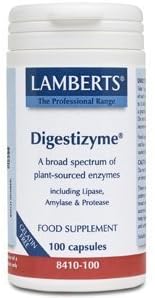 Lamberts Digestizyme 100 Capsules by Lamberts : Amazon.co.uk: Health & Personal Care