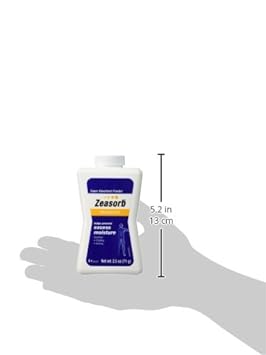 Special pack of 6 Zeasorb Super Absorbent Powder 2.5 oz (70.9 g) : Baby