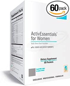XYMOGEN ActivEssentials for Women - Daily Dose Pack Nutrition with 4 S