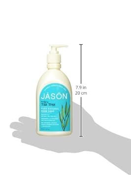Jason Hand Soap, Purifying Tea Tree, 16 Fl OZ : Hand Washes : Beauty & Personal Care