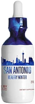 Secrets of the Tribe San Antonio Healthy Tincture, Herbal Extract Supplement for Optimal Human Health (2 fl oz, Winter)