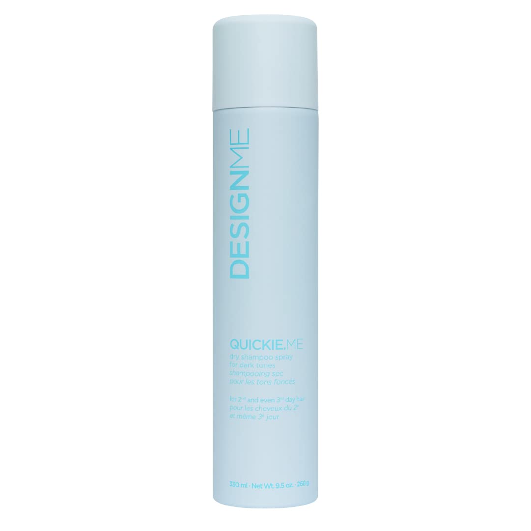 Quickie.Me Dry Shampoo Hair Spray By Designme | Oil-Absorbing, Residue-Free Dry Shampoo | Root-Lifting Dry Shampoo Spray | Waterless Dry Shampoo Spray With Rice Starch, 7 Oz