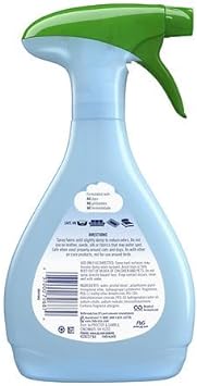 Febreze Fabric Refresher Pet Odor Eliminator, Pet-Safe Air Freshener and Deodorizing Spray, Fresh Scent, 12.6 oz (Pack of 2) : Health & Household