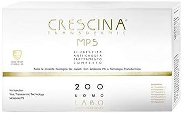 Labo Crescina Transdermic Mps Complete Ri-Growth Treatment + Anti-Fall 200 Men'S Hair Care 20 + 20 Vials
